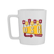 USC Trojans Welcome to USC White Bistro Mug